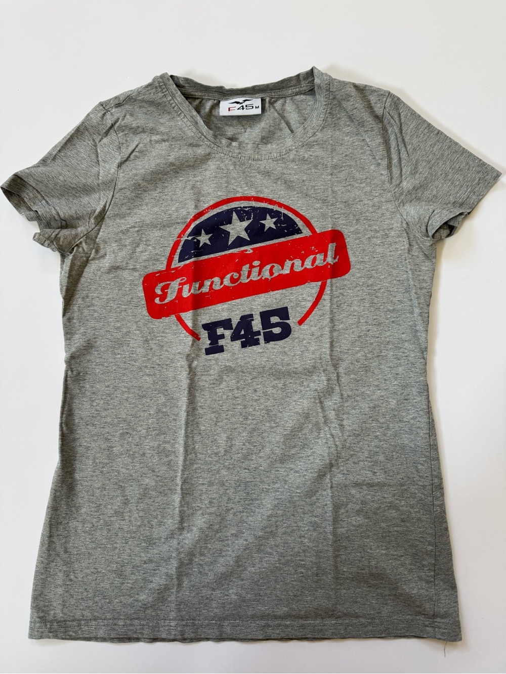 F45 Training Women’s Grey Functional 45 Graphic Tee - Functional 45 - Size M